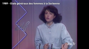 Antoinette Fouque Etats generaux des femmes à la Sorbonne